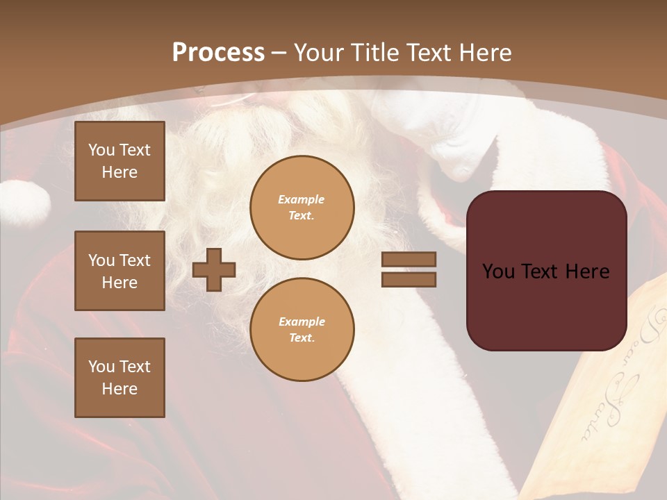 Xmass Eve People PowerPoint Template