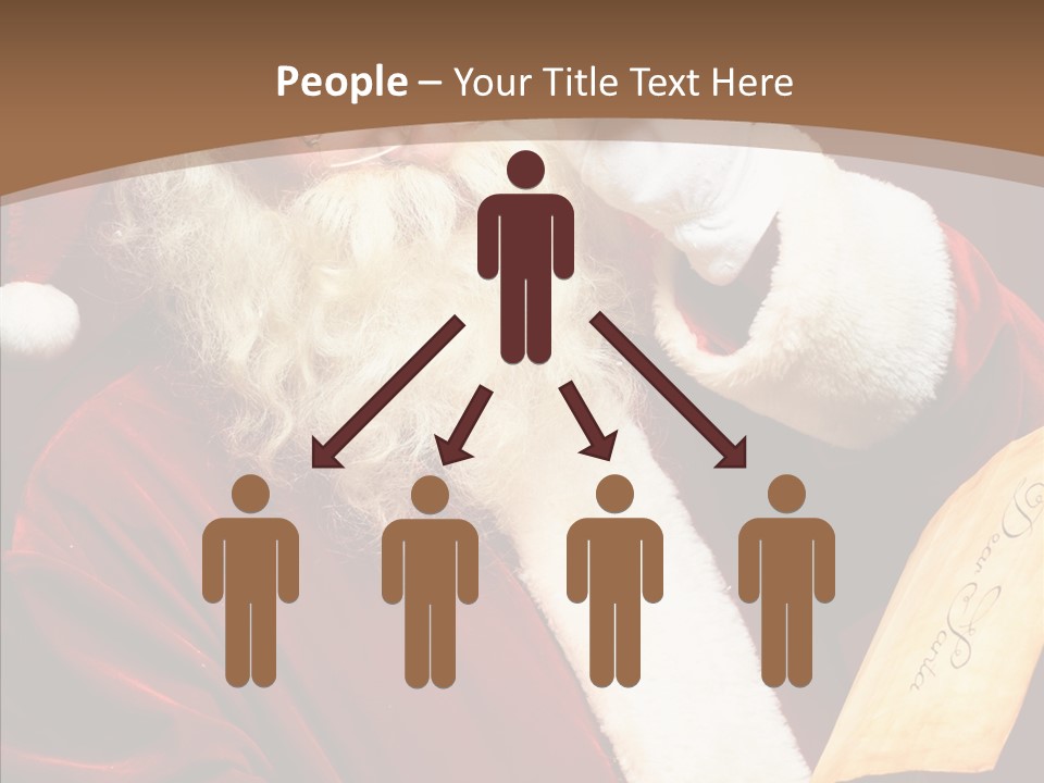 Xmass Eve People PowerPoint Template