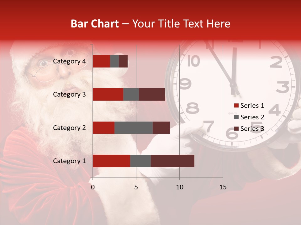 Eve Clock Eyeglasses PowerPoint Template