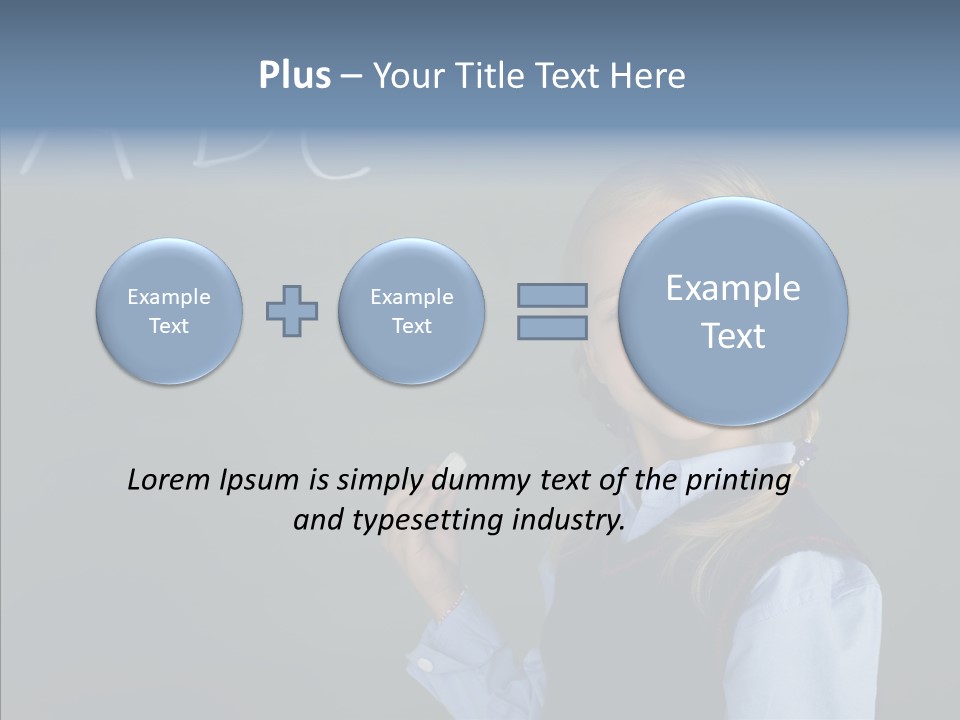 Equation Draw Study PowerPoint Template