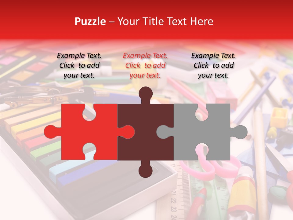 Brush No People Lifestyles PowerPoint Template