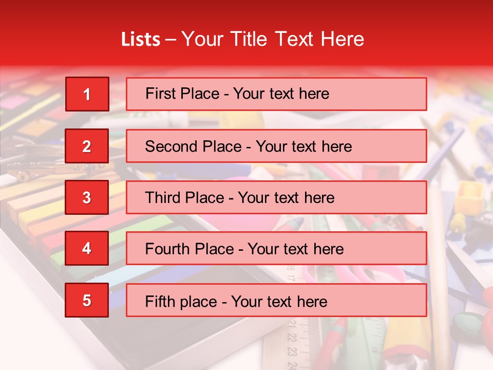 Brush No People Lifestyles PowerPoint Template
