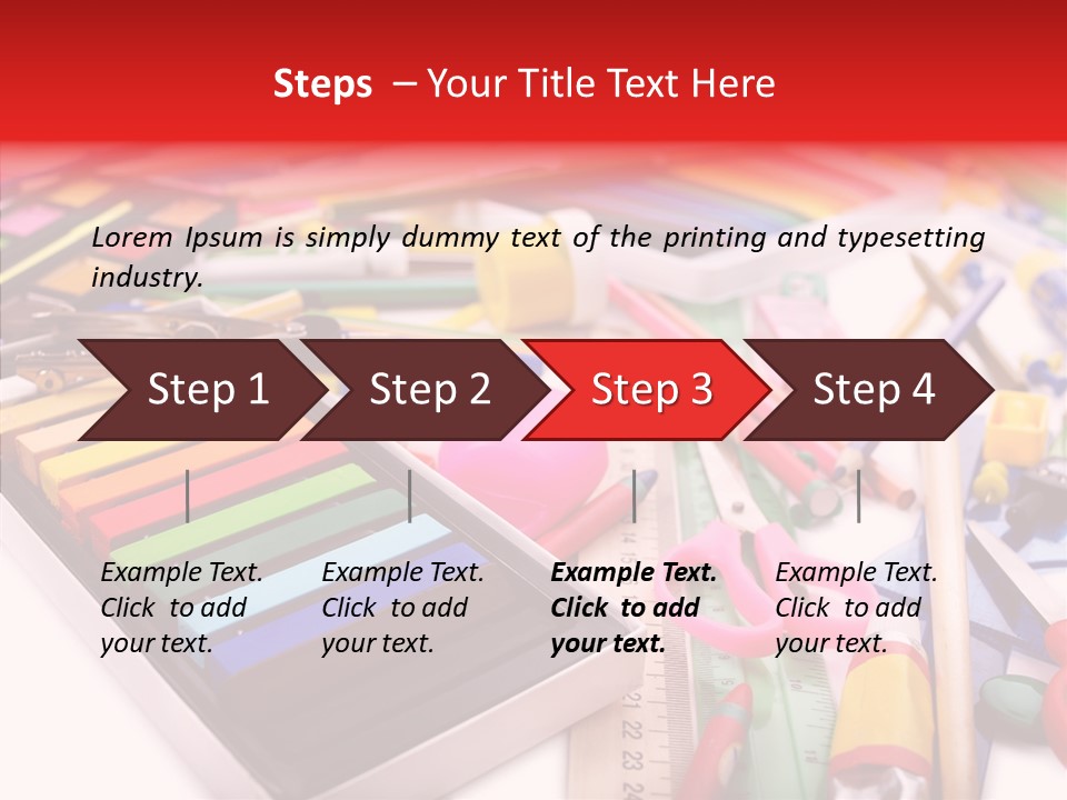 Brush No People Lifestyles PowerPoint Template