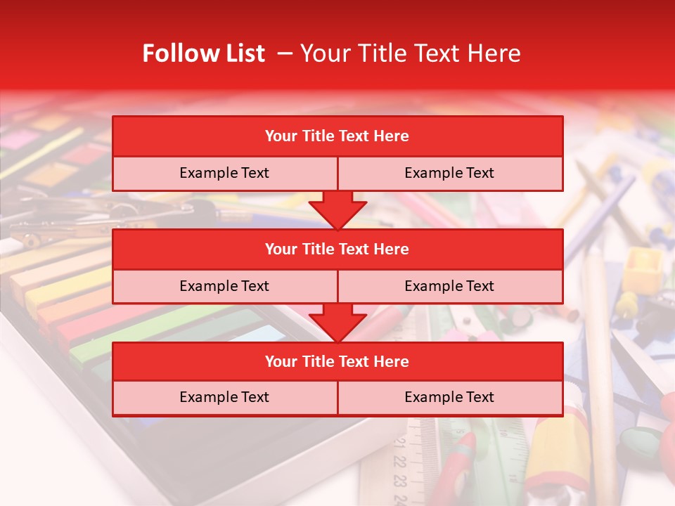 Brush No People Lifestyles PowerPoint Template