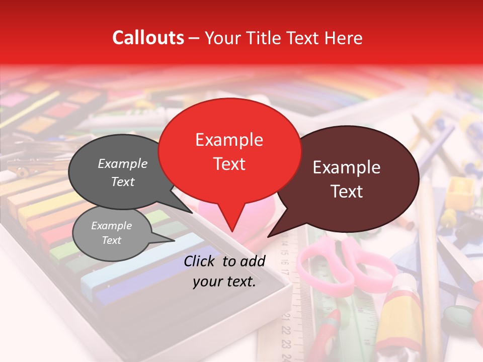 Brush No People Lifestyles PowerPoint Template