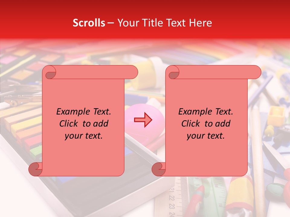 Brush No People Lifestyles PowerPoint Template