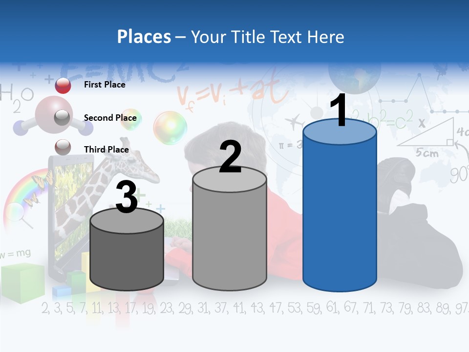 Sitting Little Advanced PowerPoint Template