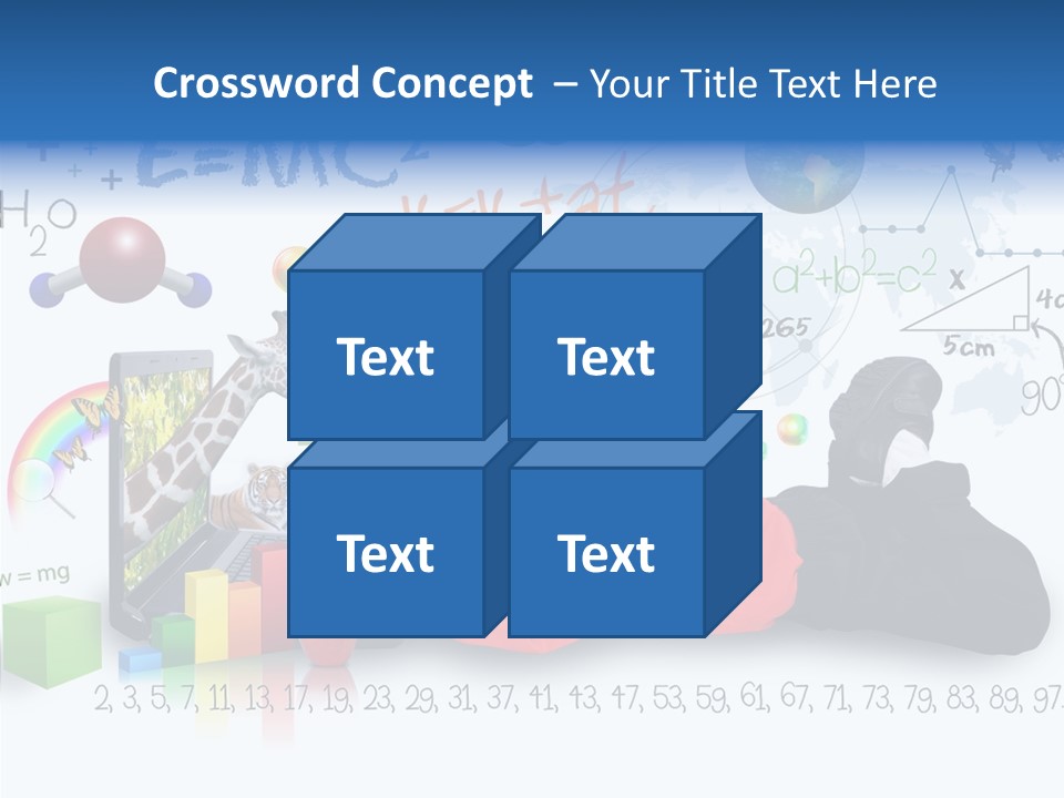 Sitting Little Advanced PowerPoint Template