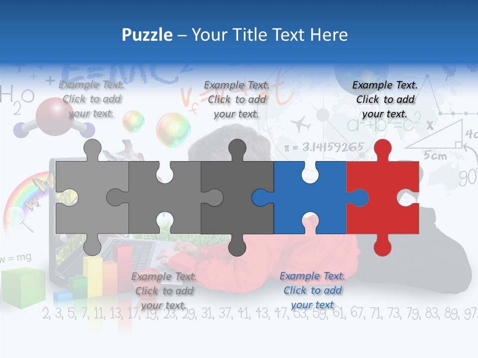 Sitting Little Advanced PowerPoint Template