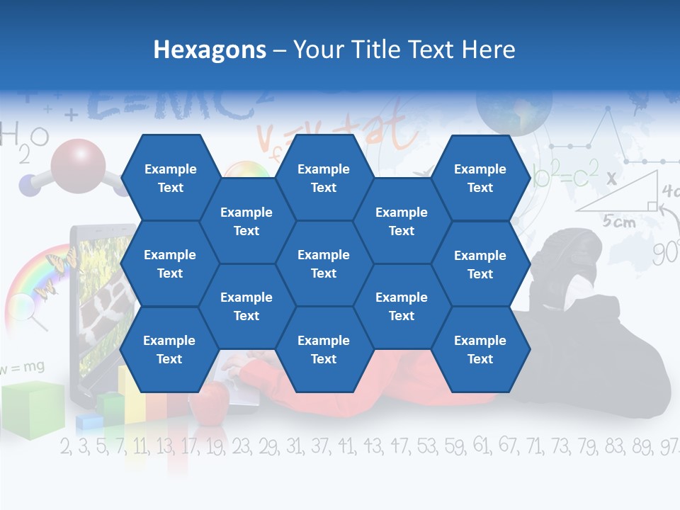 Sitting Little Advanced PowerPoint Template