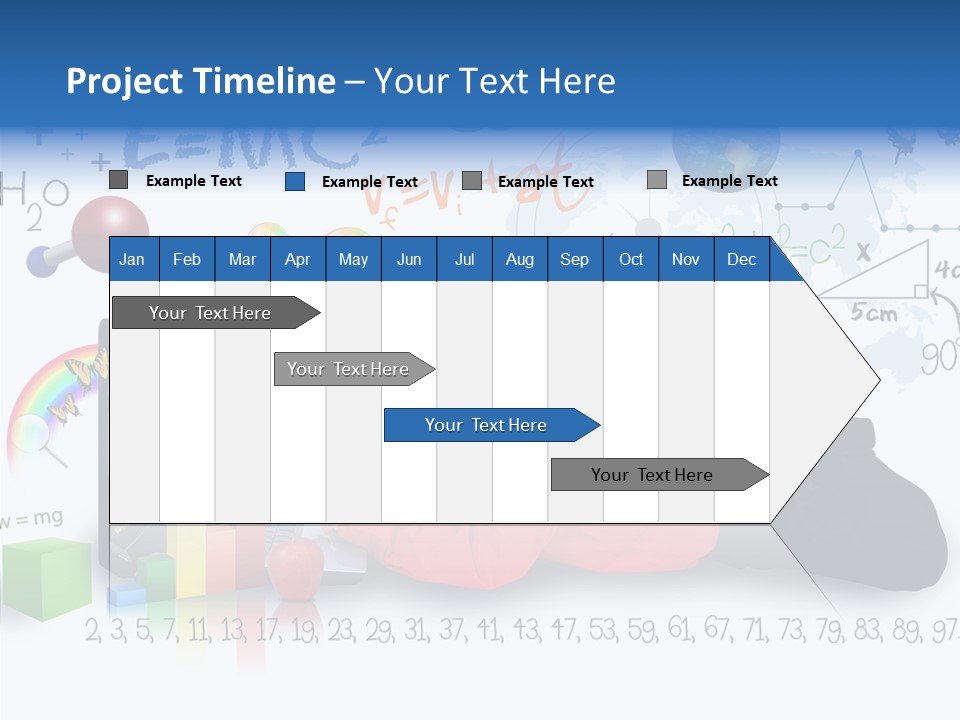Sitting Little Advanced PowerPoint Template