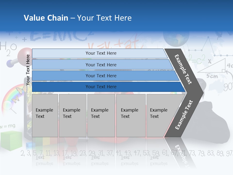 Sitting Little Advanced PowerPoint Template