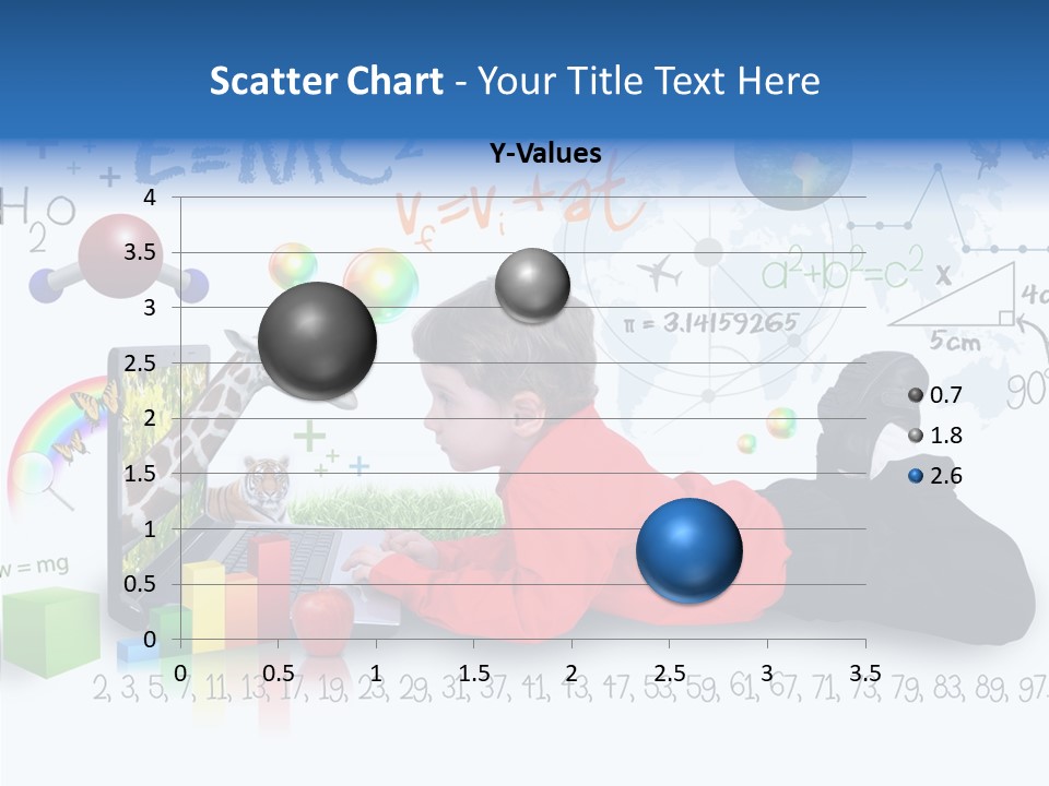 Sitting Little Advanced PowerPoint Template