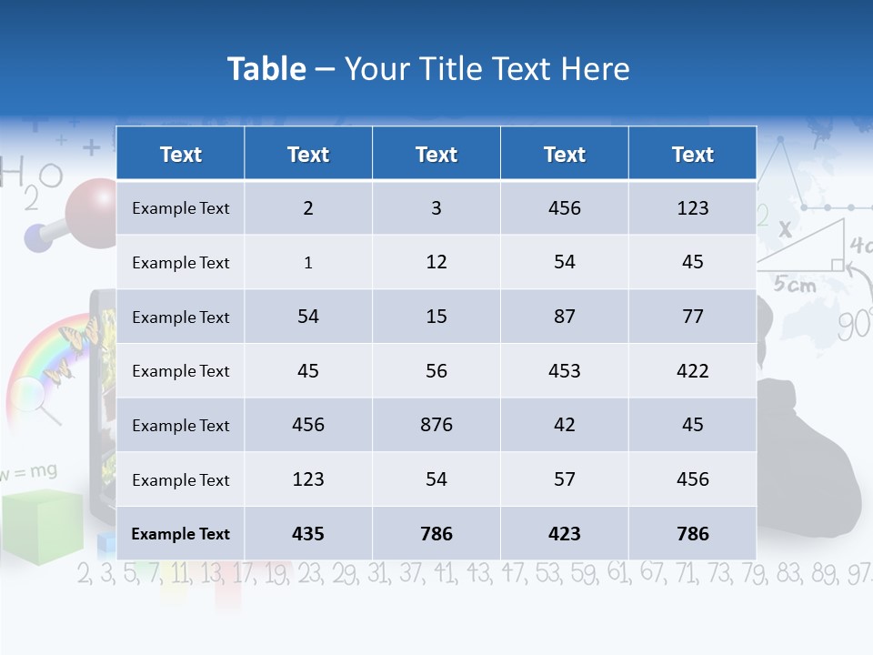 Sitting Little Advanced PowerPoint Template