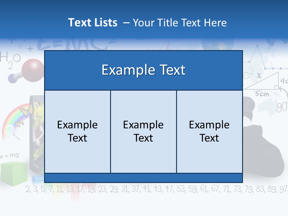 Sitting Little Advanced PowerPoint Template
