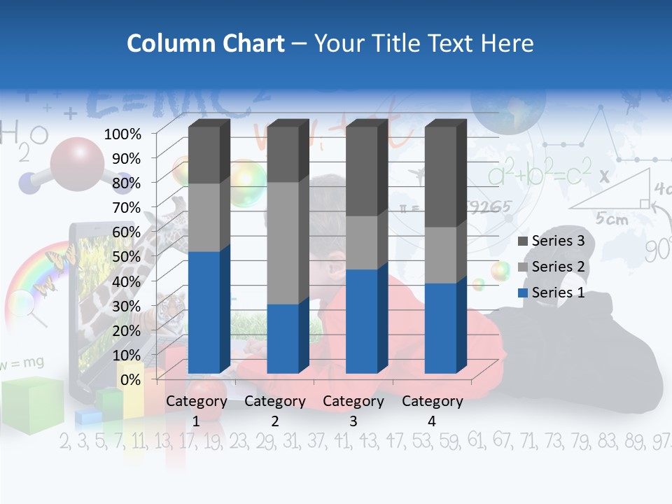 Sitting Little Advanced PowerPoint Template
