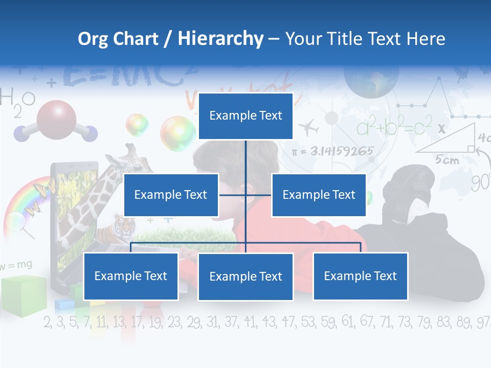 Sitting Little Advanced PowerPoint Template