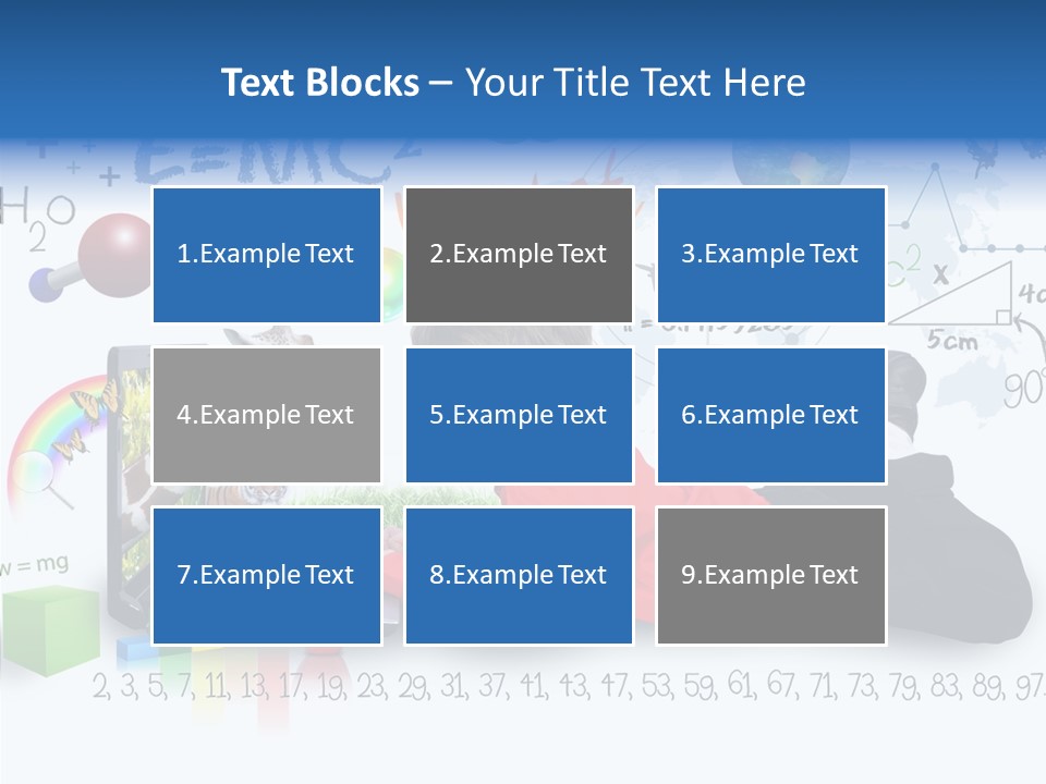 Sitting Little Advanced PowerPoint Template