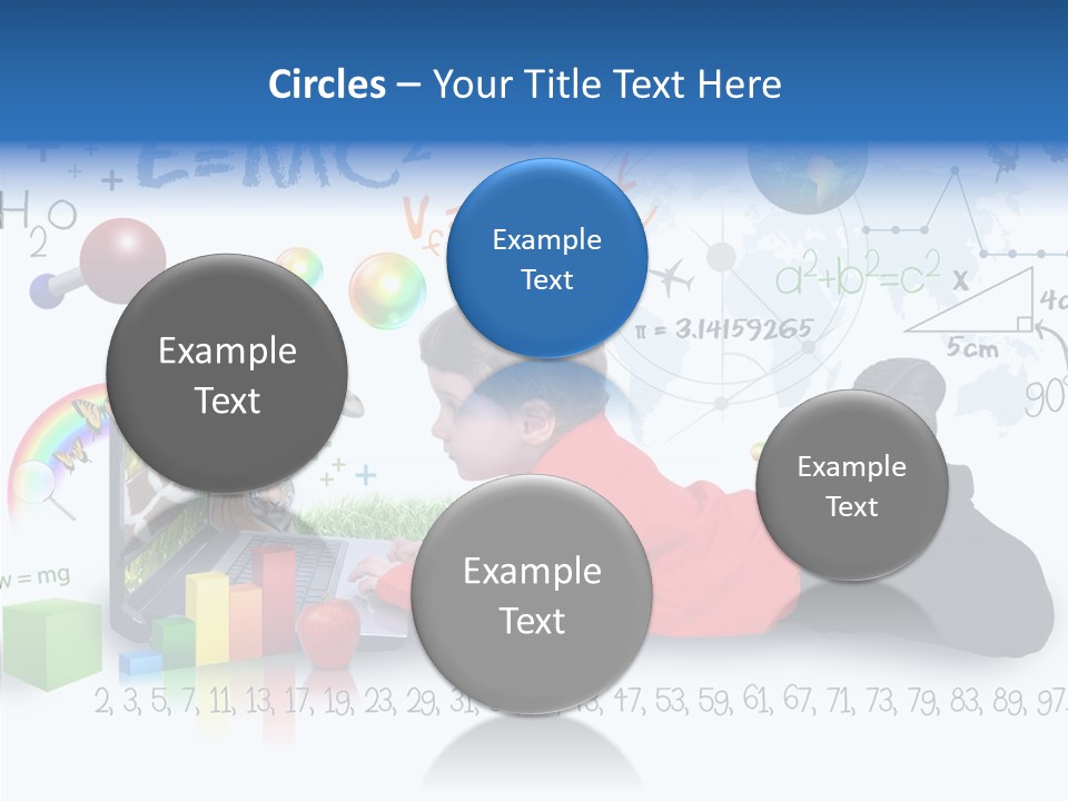 Sitting Little Advanced PowerPoint Template