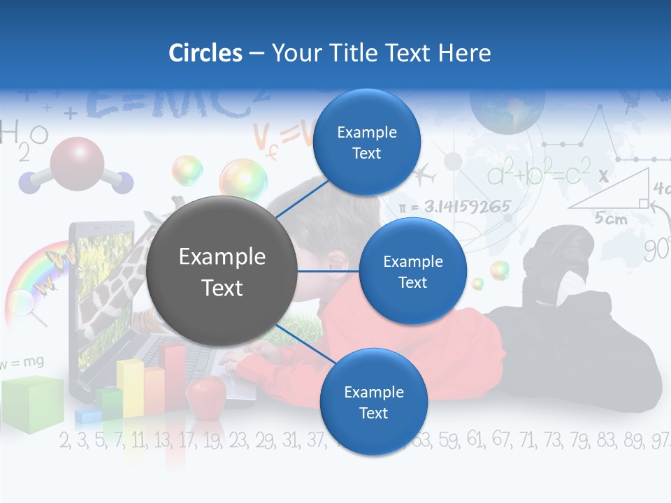 Sitting Little Advanced PowerPoint Template