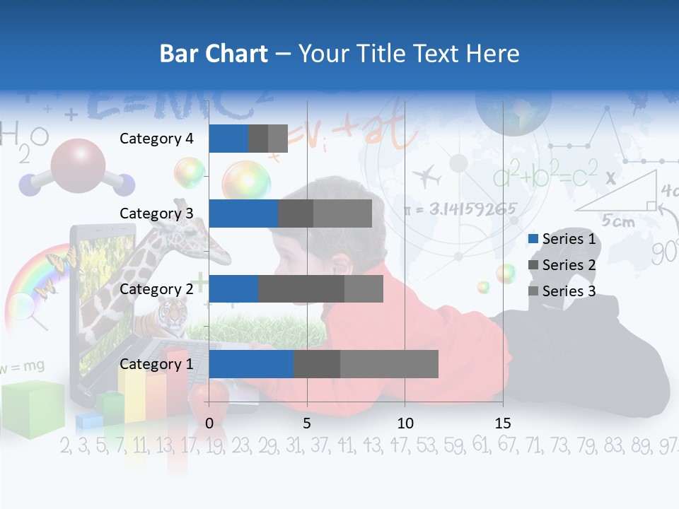 Sitting Little Advanced PowerPoint Template
