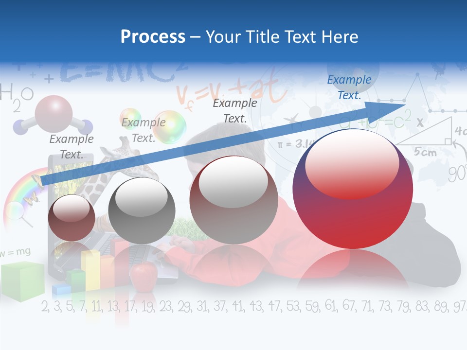 Sitting Little Advanced PowerPoint Template