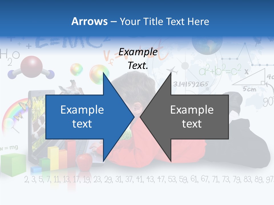 Sitting Little Advanced PowerPoint Template