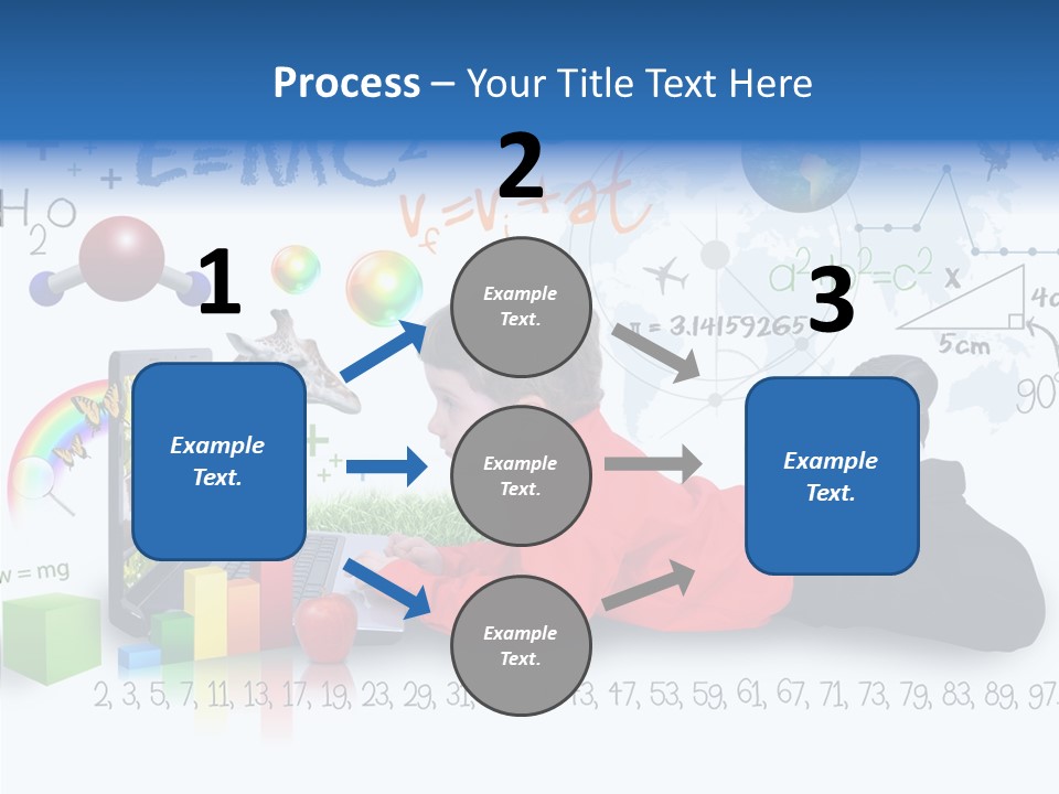 Sitting Little Advanced PowerPoint Template