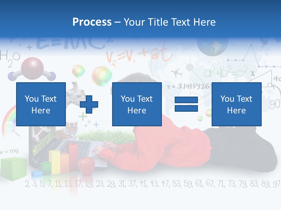 Sitting Little Advanced PowerPoint Template