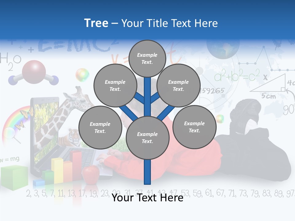 Sitting Little Advanced PowerPoint Template
