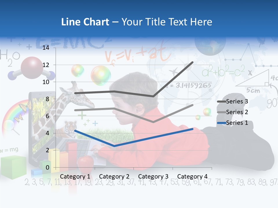 Sitting Little Advanced PowerPoint Template