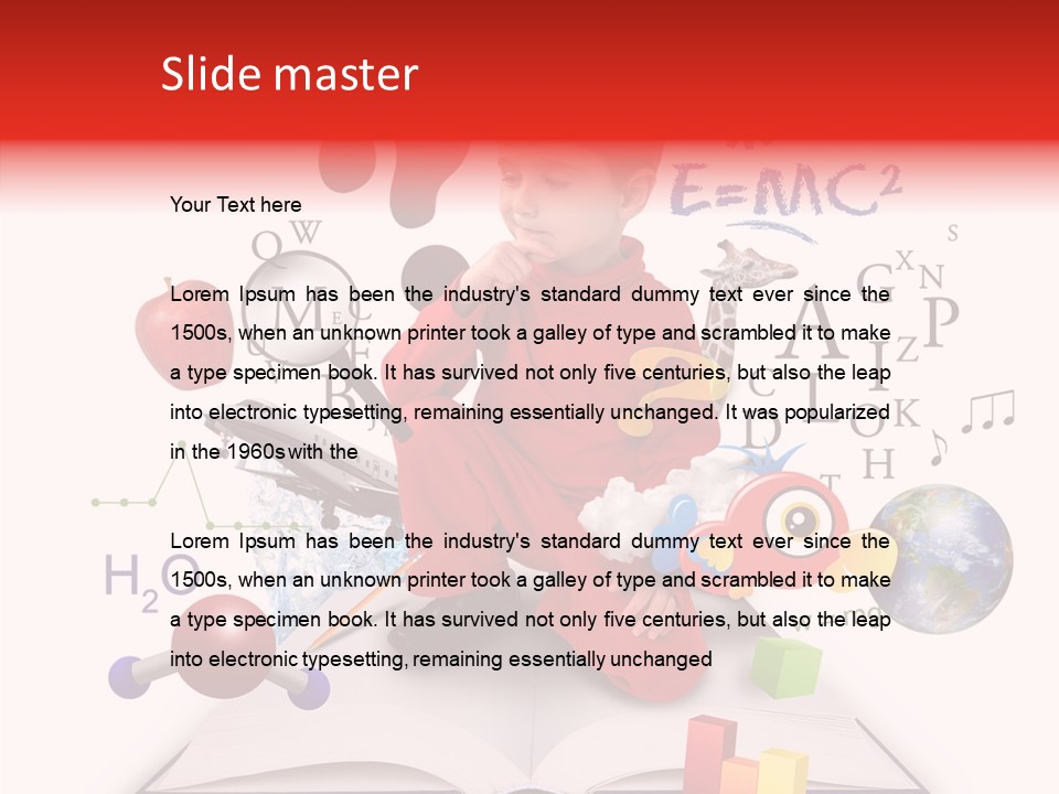 Kid Science Preschool PowerPoint Template