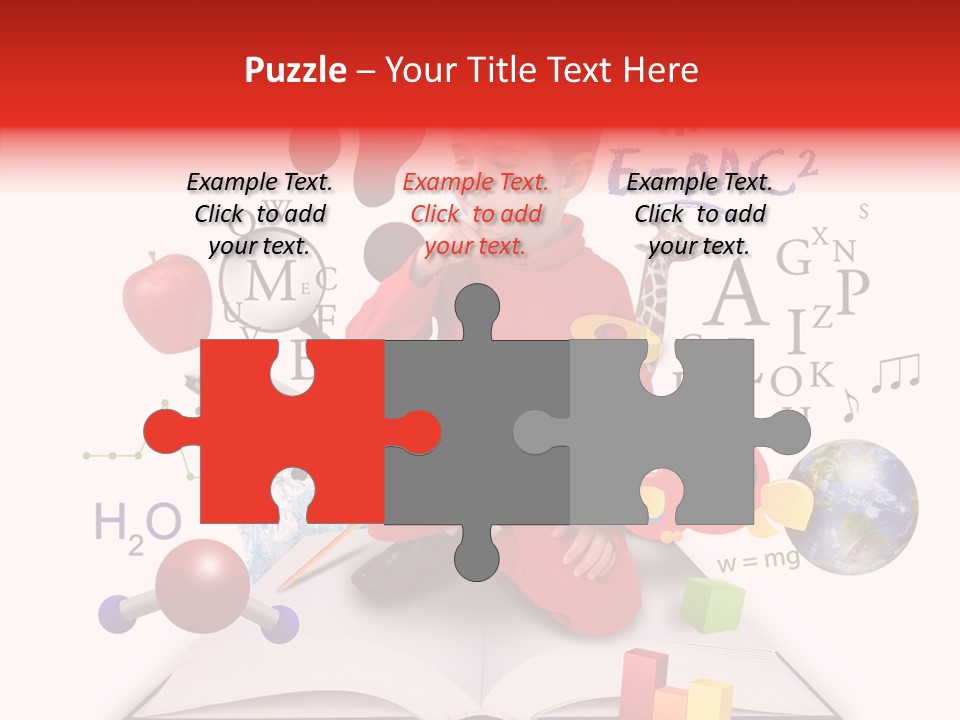 Kid Science Preschool PowerPoint Template