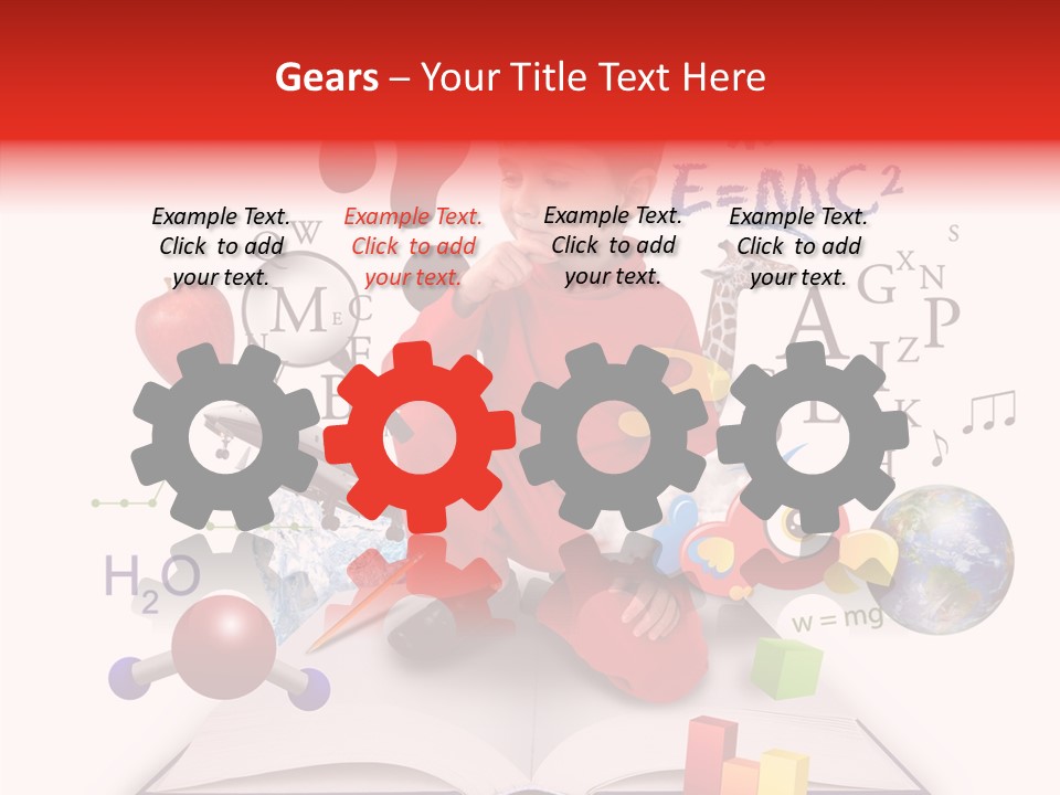 Kid Science Preschool PowerPoint Template