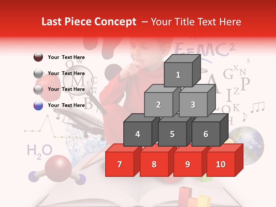 Kid Science Preschool PowerPoint Template