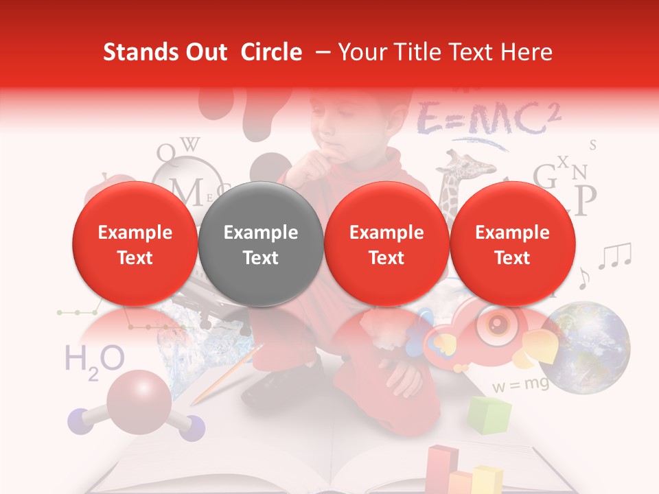 Kid Science Preschool PowerPoint Template