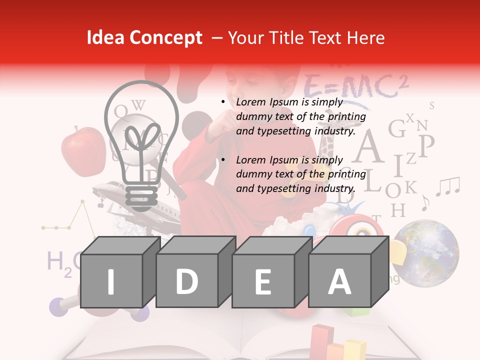 Kid Science Preschool PowerPoint Template