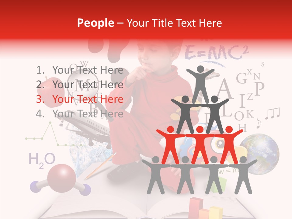 Kid Science Preschool PowerPoint Template