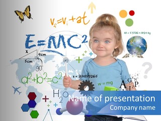 Equation Draw Study PowerPoint Template