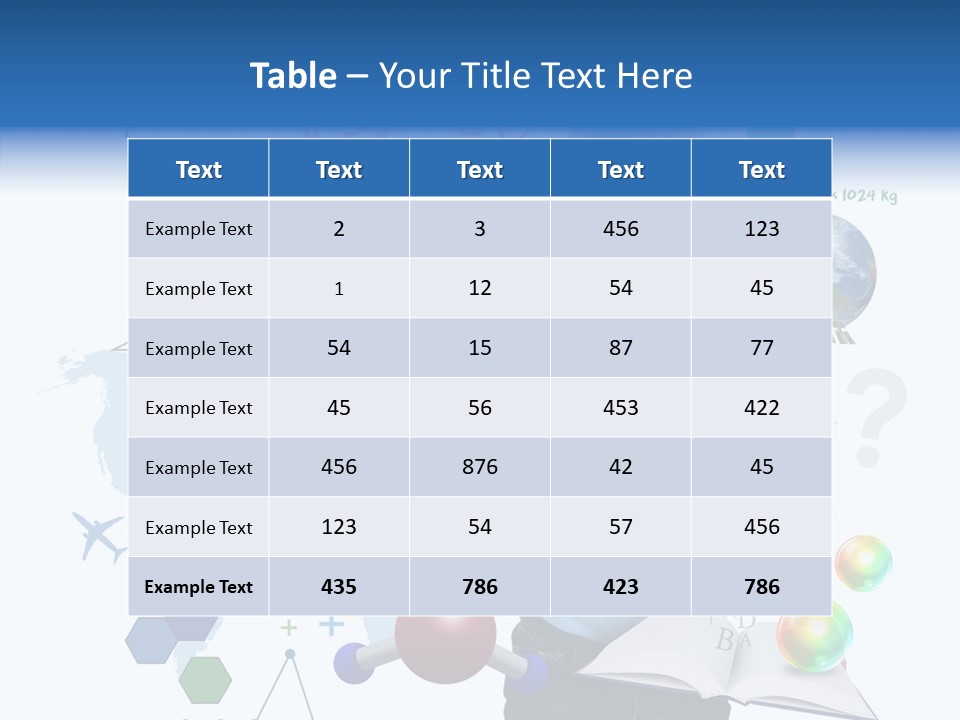 Equation Draw Study PowerPoint Template