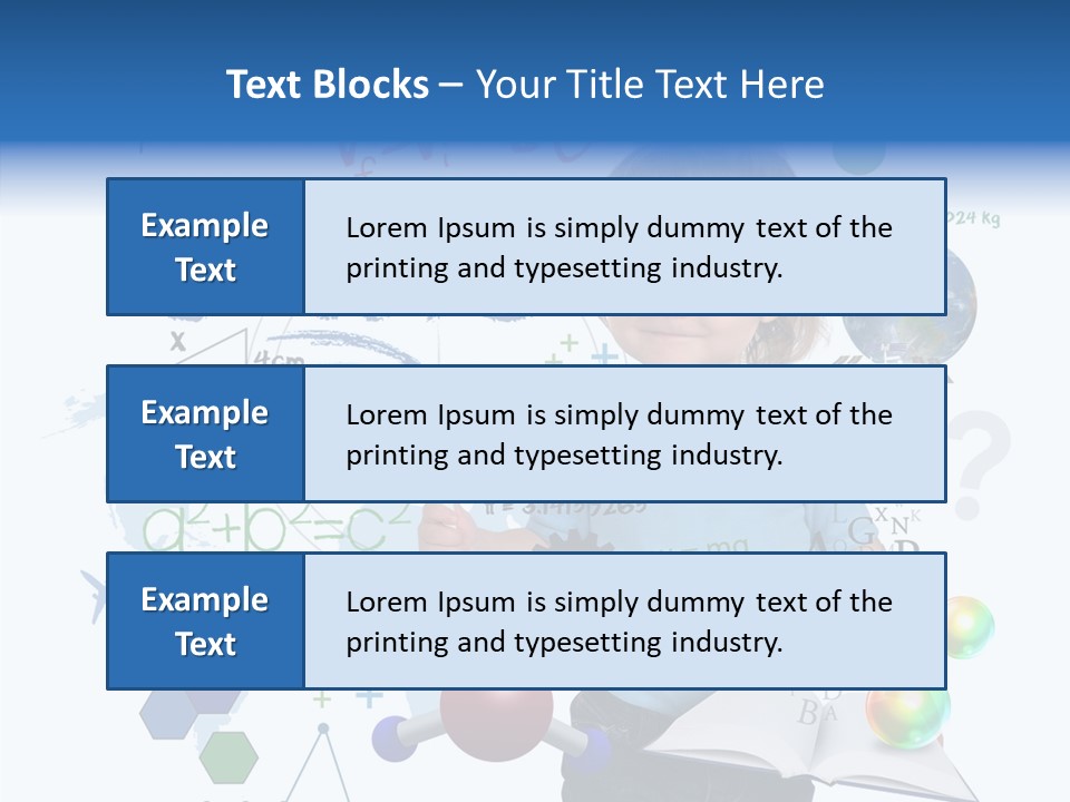 Equation Draw Study PowerPoint Template