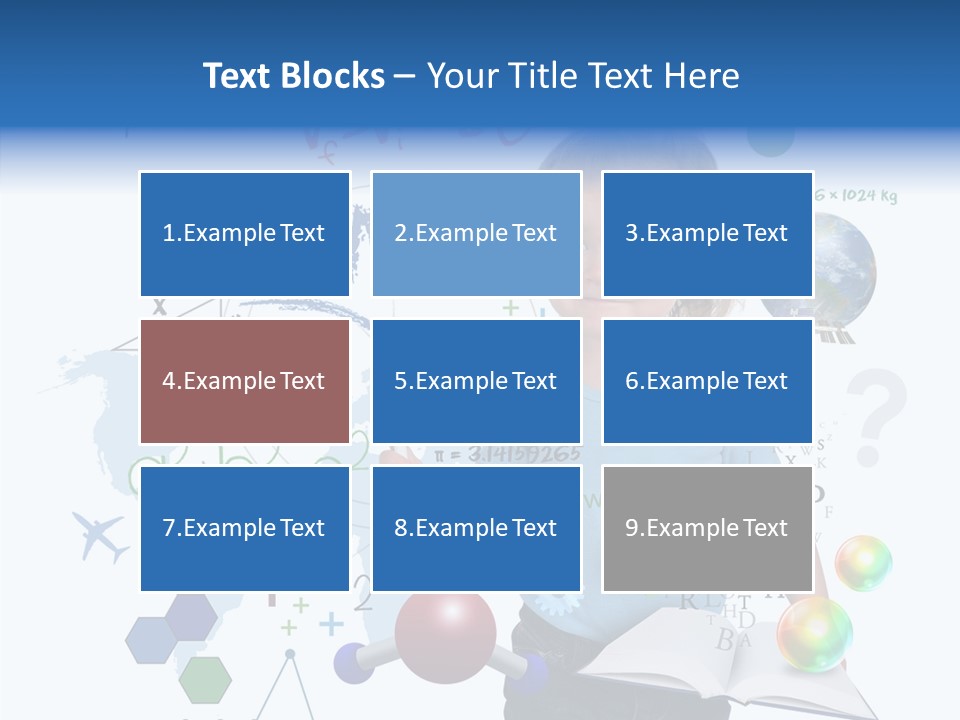 Equation Draw Study PowerPoint Template