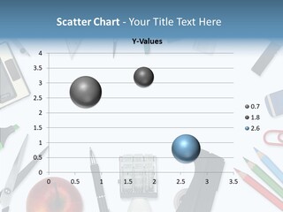 Arbeitsmaterial Radiergummi Zirkel PowerPoint Template