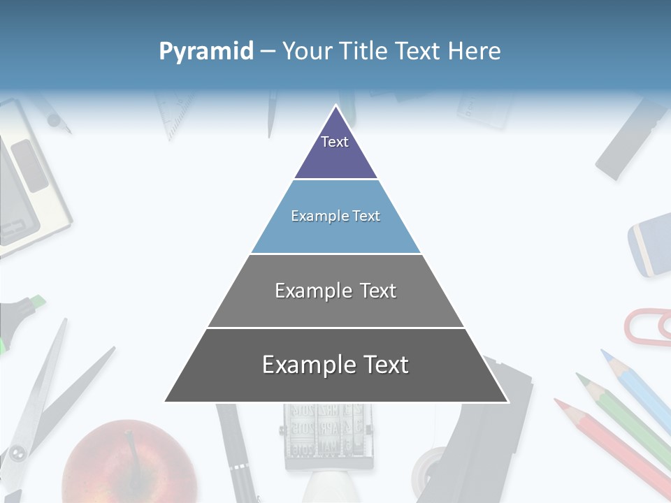 Arbeitsmaterial Radiergummi Zirkel PowerPoint Template