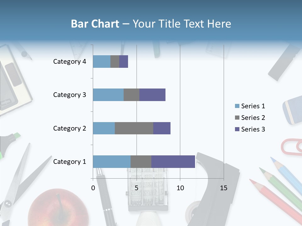 Arbeitsmaterial Radiergummi Zirkel PowerPoint Template