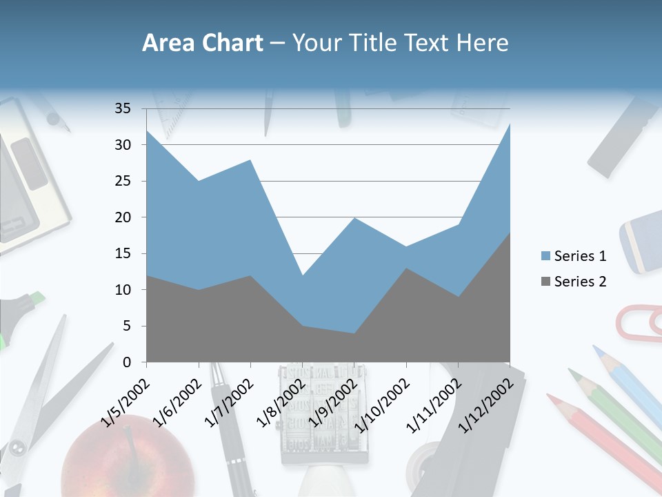 Arbeitsmaterial Radiergummi Zirkel PowerPoint Template