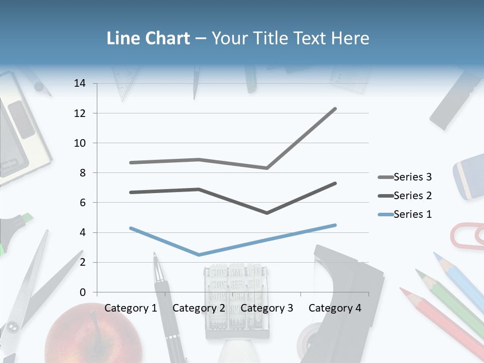 Arbeitsmaterial Radiergummi Zirkel PowerPoint Template