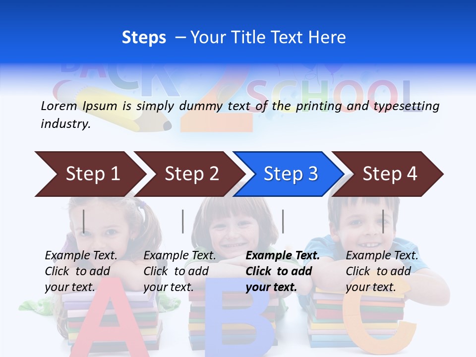 Study Primary Read PowerPoint Template