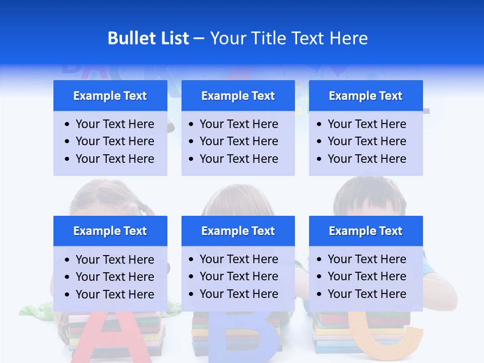Study Primary Read PowerPoint Template
