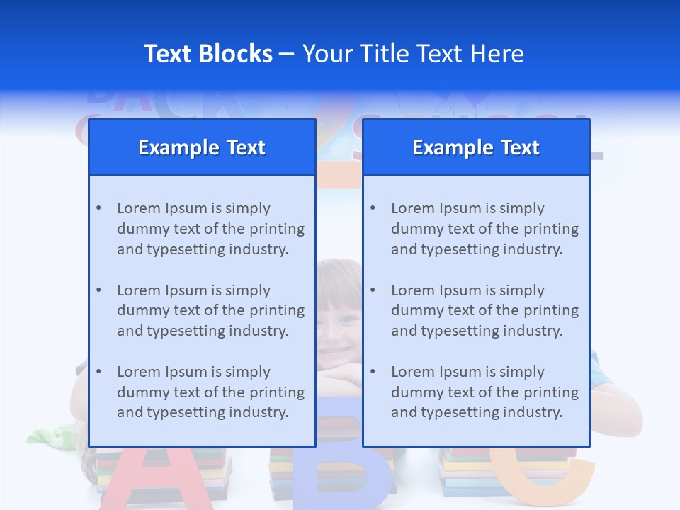 Study Primary Read PowerPoint Template